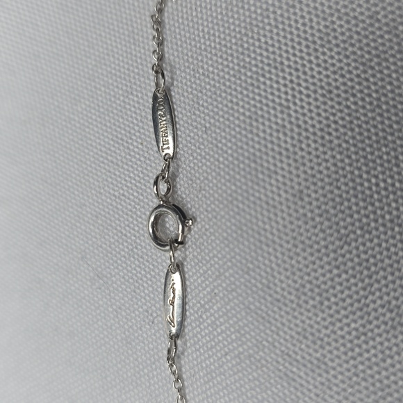 Tiffany & Co  Elsa Peretti  24 mm Thumbprint Round on chain - Picture 3 of 6